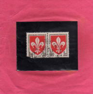 FRANCIA 1958 STEMMI  - FRANCE ARMOIRIES LILLE OBLITERE´ COAT OF ARMS USED - 1941-66 Coat Of Arms And Heraldry