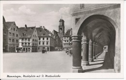 CPM, MEMMINGEN: Marktplatz Mit St.Martinskirche - Memmingen