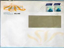 Lettre Cover Pays Bas Nederland TWA Adriaanse Holding B.V. Oosterhout CAD Illisible / 2 Tp Priority - Lettres & Documents