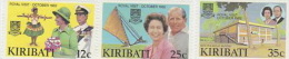 Kiribati-1982 Royal Visit  Set  MNH - Kiribati (1979-...)