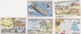 Kiribati-1983 Battle Of  Tarawa 40th Anniversary Set  MNH - Kiribati (1979-...)