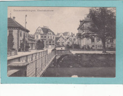 DONAUESCHINGEN  -  Eisenbahnstrasse  -  BELLE CARTE  - - Donaueschingen