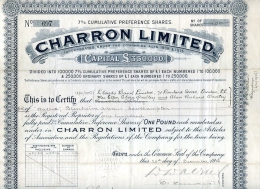 ACCION "CHARRON LTD." - Auto's