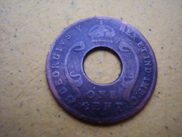 BRITISH EAST AFRICA USED ONE CENT COIN BRONZE Of 1922 ´H´. - Africa Orientale E Protettorato D'Uganda