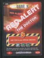 DOCTOR DR WHO BATTLES IN TIME EXTERMINATOR CARD (2006) NO 75 OF 275 CODE 9 PRISTINE CONDITION - Other & Unclassified