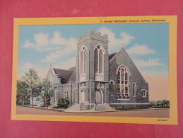 Lewes DE- Bethel Methodist Church  Not Mailed    Ref 981 - Andere & Zonder Classificatie