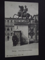 TORINO (Turin, Piemonte, Italie) - Statua Equestre Di Polluce - Animée - Non Voyagée - Autres Monuments, édifices