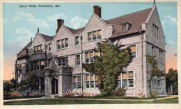 Read Hall University Of Missouri Columbia MO Old Postcard - Columbia