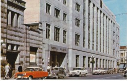 Victoria Canada, Street Scene Showing Federal Building, Autos C1950s Vintage Postcard - Victoria