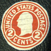 United States 1928 Printed Stationery 2c - Used - Andere & Zonder Classificatie