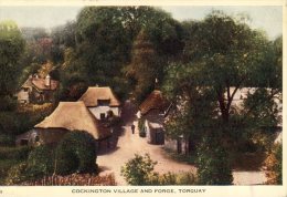 (400) Very Old Postcard - Carte Ancienne - Cockington Village - Torquay