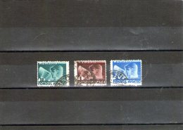 1936 -  Timbres Pour  Fonds Aviation Y&T No P.A. 25/27 - Gebruikt