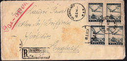 B0052 POLAND 1947, Registered Cover Skierniewice To England - Storia Postale