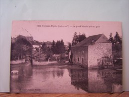 GUEMENE-PENFAO (LOIRE ATLANTIQUE) LE GRAND MOULIN PRES DU PONT. - Guémené-Penfao