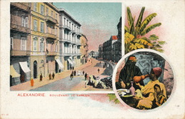 ( CPA EGYPTE )  ALEXANDRIE  /  Boulevard De Ramleh  - - Alexandrië