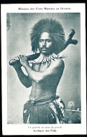 FIDJI DIVERS / Un Guerrier En Tenue De Parade / - Fidji