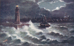 Architecture - Port De Nuit  - Phare Illustration - Lighthouses