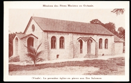 ILES SALOMON DIVERS / La Première Eglise En Pierre / - Solomon Islands