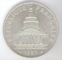 FRANCIA 100 FRANCS 1983 AG - Gedenkmünzen