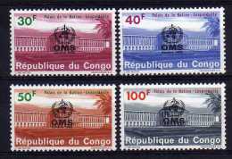 Congo (Kinshasa) - 1966 - New WHO Headquarters Building - MH - Neufs