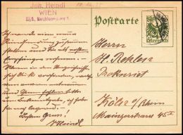 Austria 1925, Postal Stationery Wien To Koln - Lettres & Documents