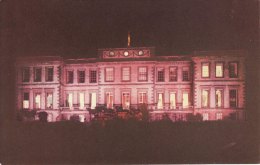 Postcard RAGLEY HALL By Night Floodlit Warwickshire - Sonstige & Ohne Zuordnung