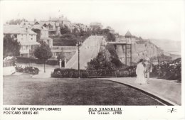 RP Postcard Isle Of Wight The Green SHANKLIN C1908 Pamlin Library Series 401 - Altri & Non Classificati