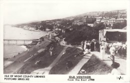 RP Postcard Isle Of Wight VENTNOR From The East Pamlin Library Series 302 Real Photo - Ventnor