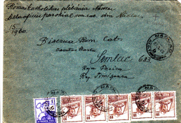 PILOT STAMPS ON COVER, 1960, ROMANIA - Briefe U. Dokumente