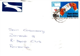 AIRMAIL COVER, 1995, SOUTH AFRIKA - Storia Postale