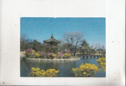 BT13941 Hyangweon Jeong Pavilion At Gyeongbog Palace Seoul    2 Scans - Corée Du Sud