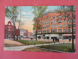 - Vermont > Rutland  Merchants Row- Ca 1910 Not Mailed -- Ref 982 - Rutland