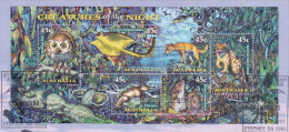 Australia-1997 Creatures Of  The Night Postmarked St Peters Stamp Fair - Bolli E Annullamenti