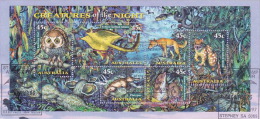 Australia-1997 Creatures Of  The Night Postmarked St Peters Stamp Fair - Marcophilie
