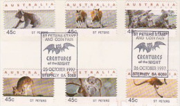 Australia-1997 Species Postmarked St Peters Stamp Fair - Marcofilia