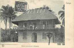 Mai13 1621 : Congo  -  Bangala  -  Maison Européenne - Other & Unclassified