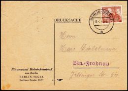 Germany 1951, Printed Matter - Lettres & Documents