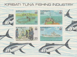 Kiribati-1981 Tuna Fishing Industry Souvenir Sheet  MNH - Kiribati (1979-...)