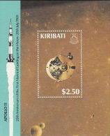Kiribati-1989 Moonlanding Souvenir Sheet  MNH - Kiribati (1979-...)