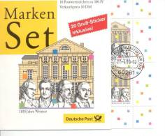 Markenheftchen Bund Gestempelt MH 38 Stempel Frankfurt - 1971-2000