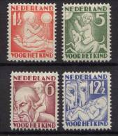 Niederlande Netherlands 1930 Mi# 236-39 A * - Nuevos