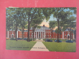 - Vermont >  Burlington   Waterman Building University Of Vermont 1951 Cancel Ref 982 - Burlington