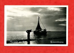 * PAYS BAS-Noordwijk Aan Zée-Zonsondergang(carte Photo) - Noordwijk (aan Zee)