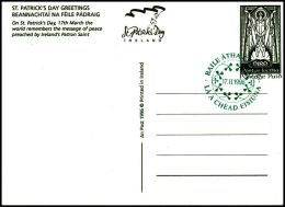 Ireland 1996, Postal Stationery, Mint "St.PAtrick's Day Greetings" - Covers & Documents