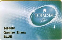 **RRR*Superbe Carte D'aide Et Assistance Téléphonique  TOTAL STAR BLUE  Vide TB A Saisir *** - A Identifier