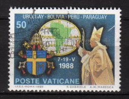 VATICANO - 1989 YT 867 USED - Oblitérés