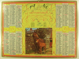 ALMANACH DES POSTES,TELEGRAPHES,TELELP HONE - 1960 - FIERTE MATERNELLE - Tamaño Grande : 1941-60