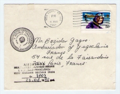 Old Letter - Yugoslavia, USA, Embassies - FDC