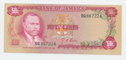 JAMAICA 50 Cents 1960 AUNC P 53 - Giamaica
