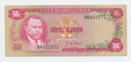 JAMAICA 50 Cents 1960 AUNC P 53 - Jamaique